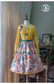 Miss Point Roseberry Daily Skirt(Reservation/Full Payment Without Shipping)